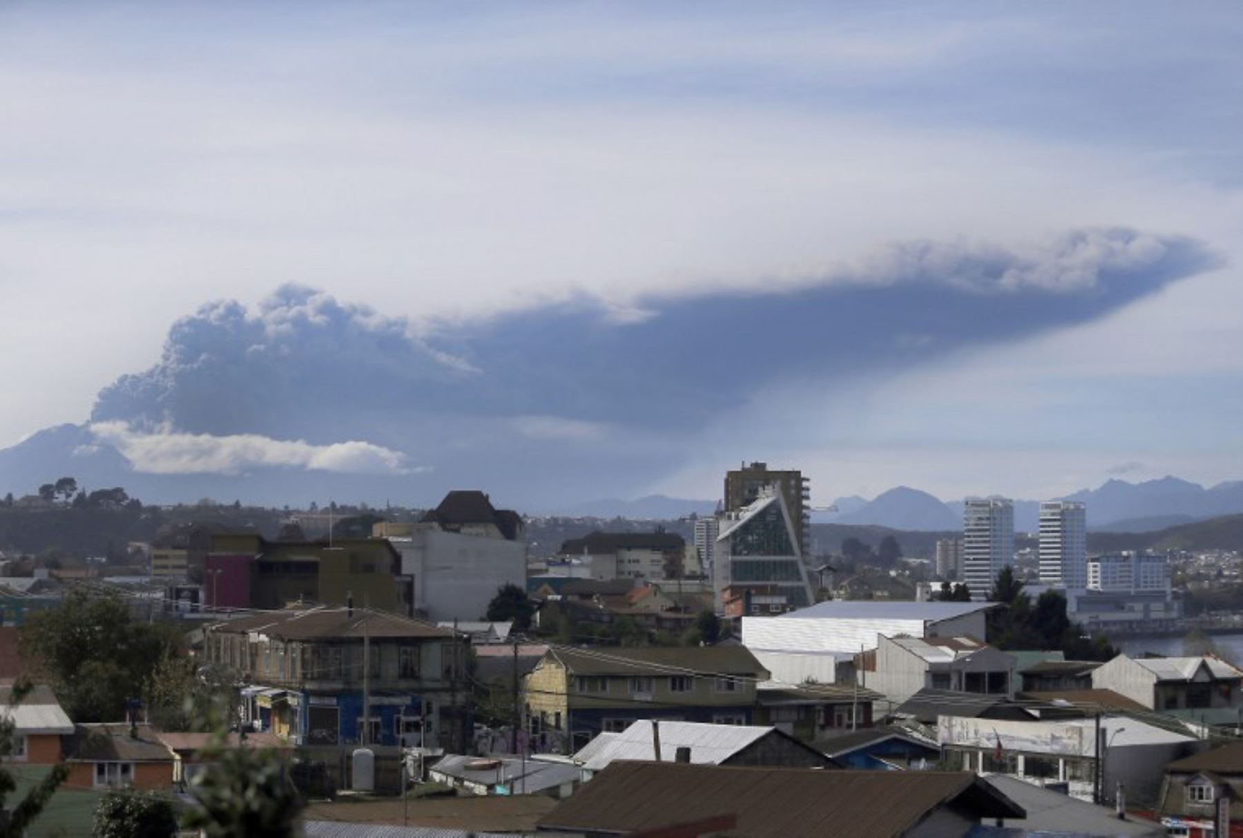 Volcán Calbuco.