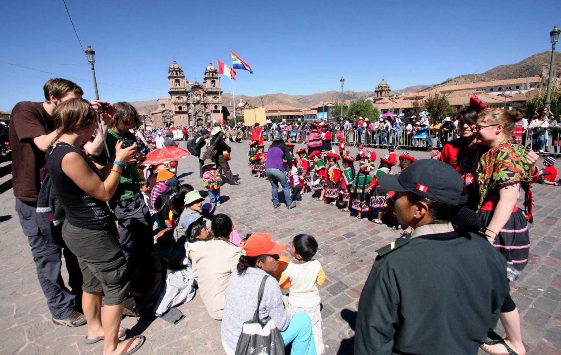 Policía garantizará seguridad de turistas durante mes jubilar de Cusco. ANDINA/Percy Hurtado Santillán