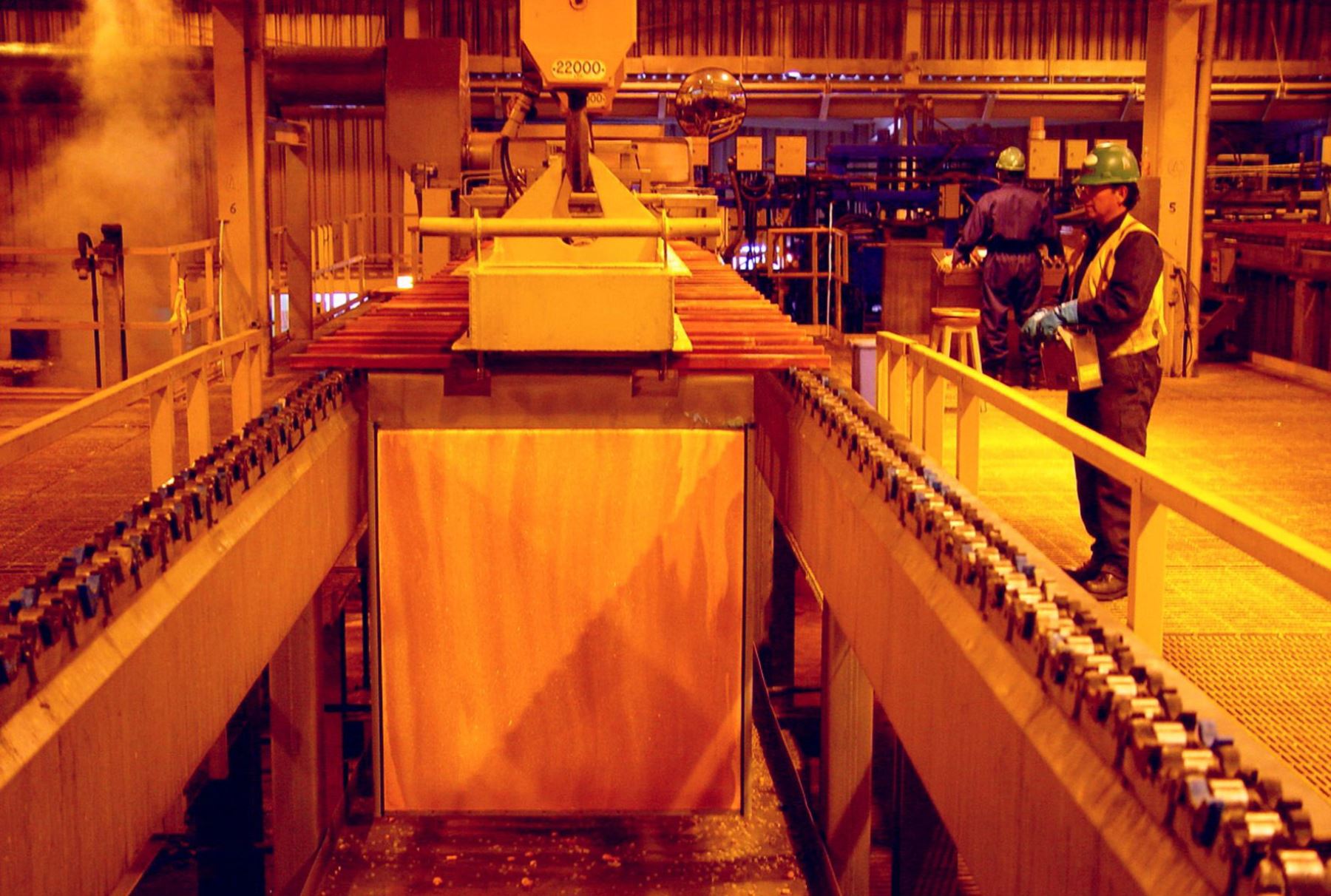 Producción de cobre. Foto:  ANDINA/Difusión
