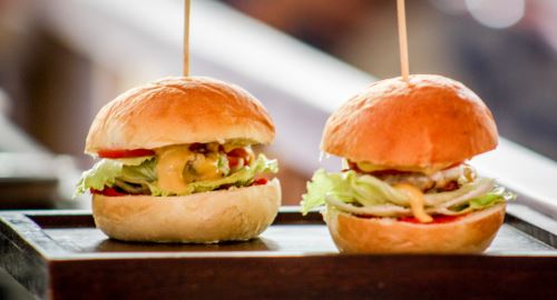 Hamburguesa de pota.