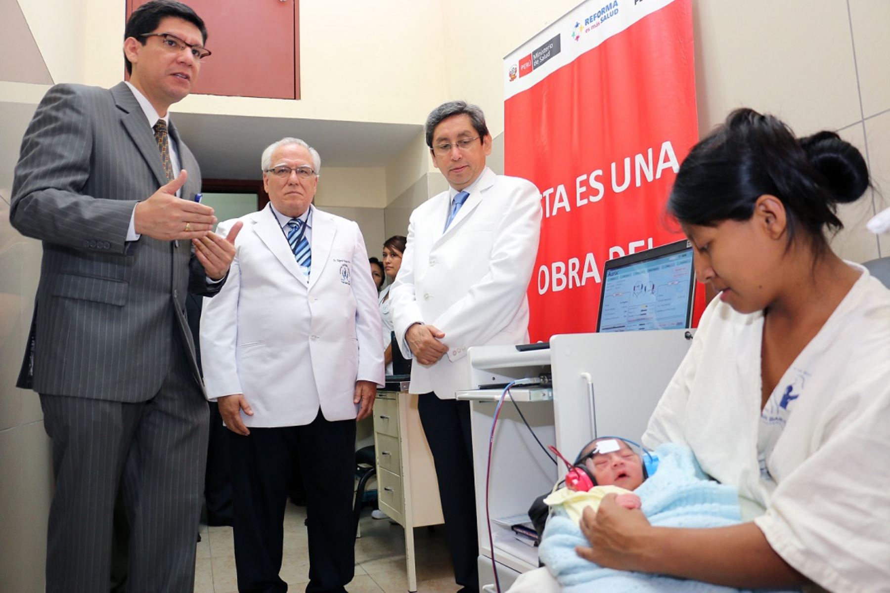 Nueva Sala de Audiología y Tamizaje Auditivo del Hospital Nacional Docente Madre-Niño San Bartolomé del Minsa