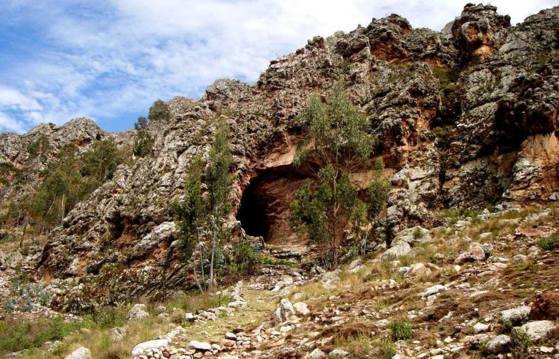 Pondrán en valor el sitio arqueológico Callacpuma (cerro del puma), ubicado en Cajamarca. ANDINA/Eduard Lozano