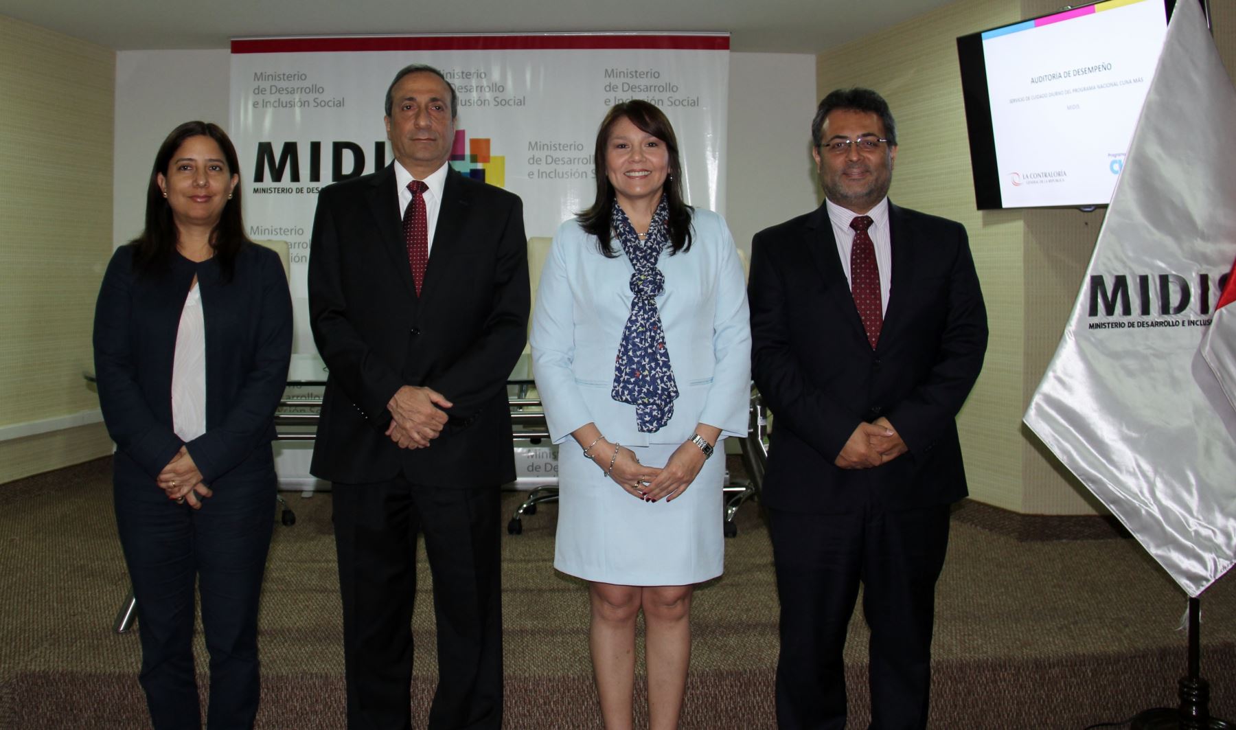 Midis y Contraloría firman compromiso para mejorar atención de Cuna Más ...
