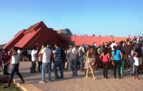 Cerca de 2.5 millones de turistas visitaron el museo Tumbas Reales. ANDINA/Silvia Depaz