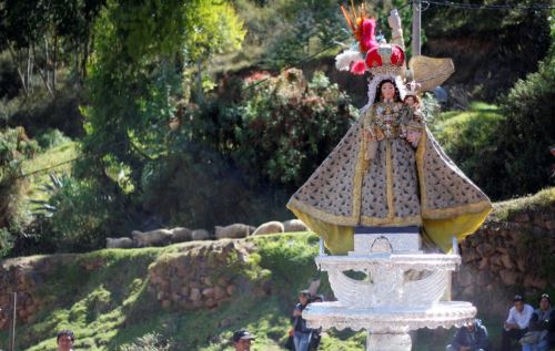 Culminó trabajo de restauración de la imagen de la Virgen Purificada de Cusco, una de las más antiguas de la iglesia Católica cusqueña. ANDINA/Percy Hurtado