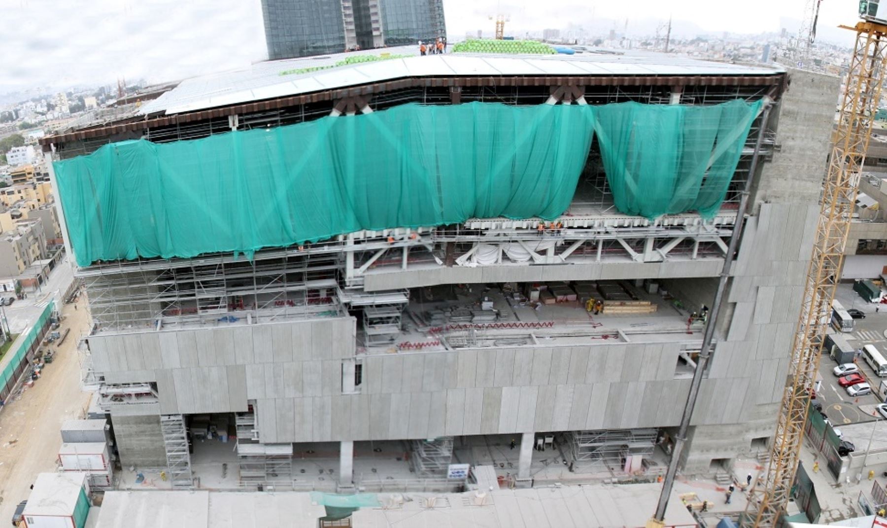 Construcción de Lima Centro de Convenciones presenta avance del 72%