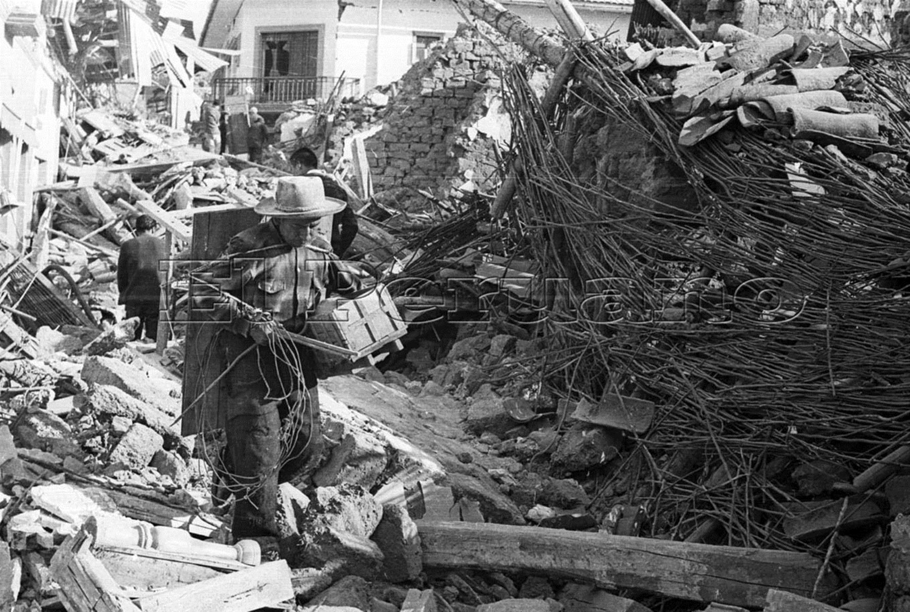 Terremoto de 1970: imágenes de la tragedia que desapareció Yungay ...