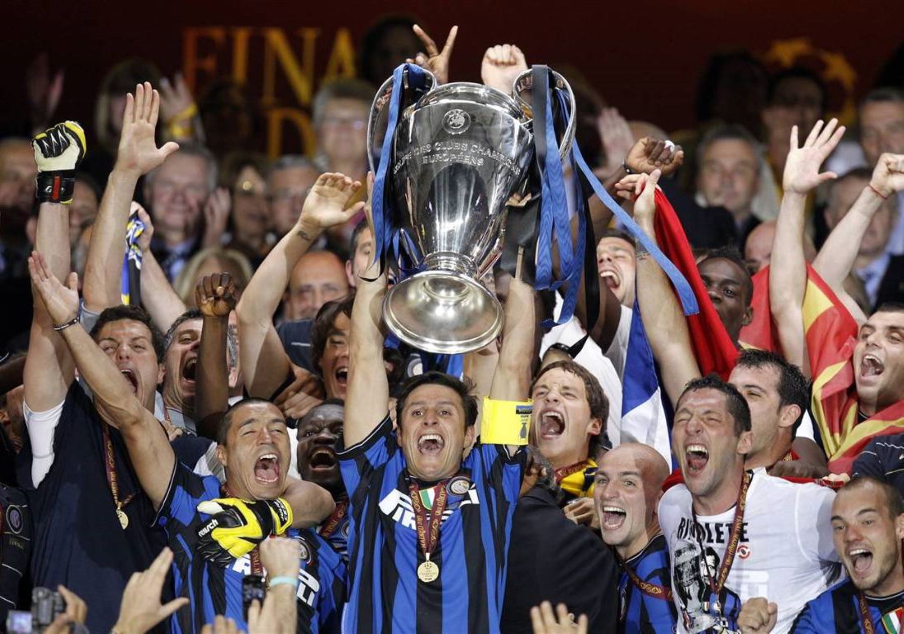 Inter Milán (Italia) Conquistó Liga de Campeones en la temporada 2009/10