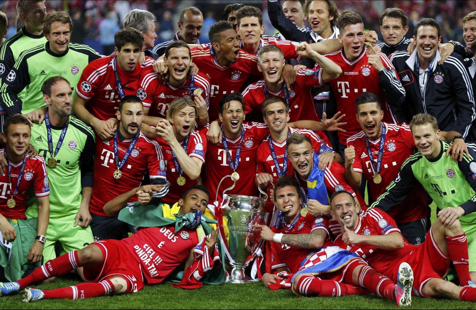 Bayern Múnich (Alemania) 2012/13 conquistó Liga de Campeones