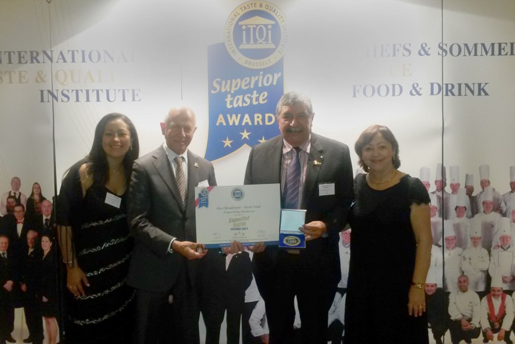 Empresas peruanas reciben premio “Sabor Superior” en Bruselas