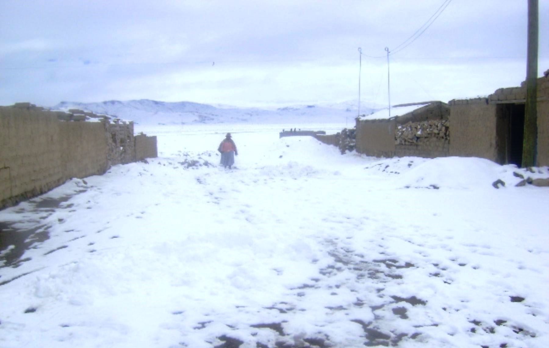 Bajas temperaturas afectan zonas altoandinas del Perú. ANDINA/Archivo