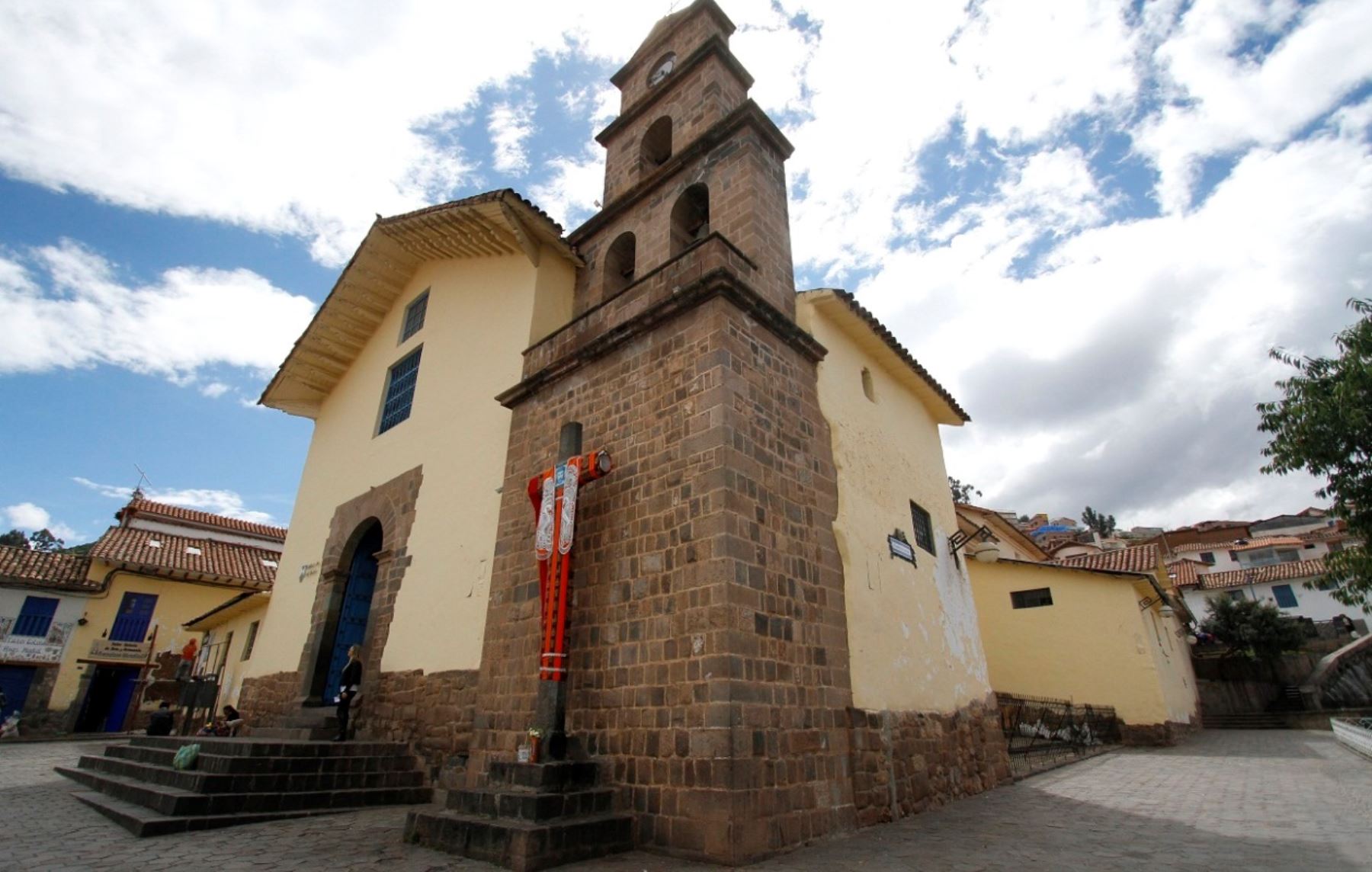 Iniciarán trabajos para rescatar la iglesia de San Blas, de origen colonial, ubicada en Cusco. ANDINA/Percy Hurtado