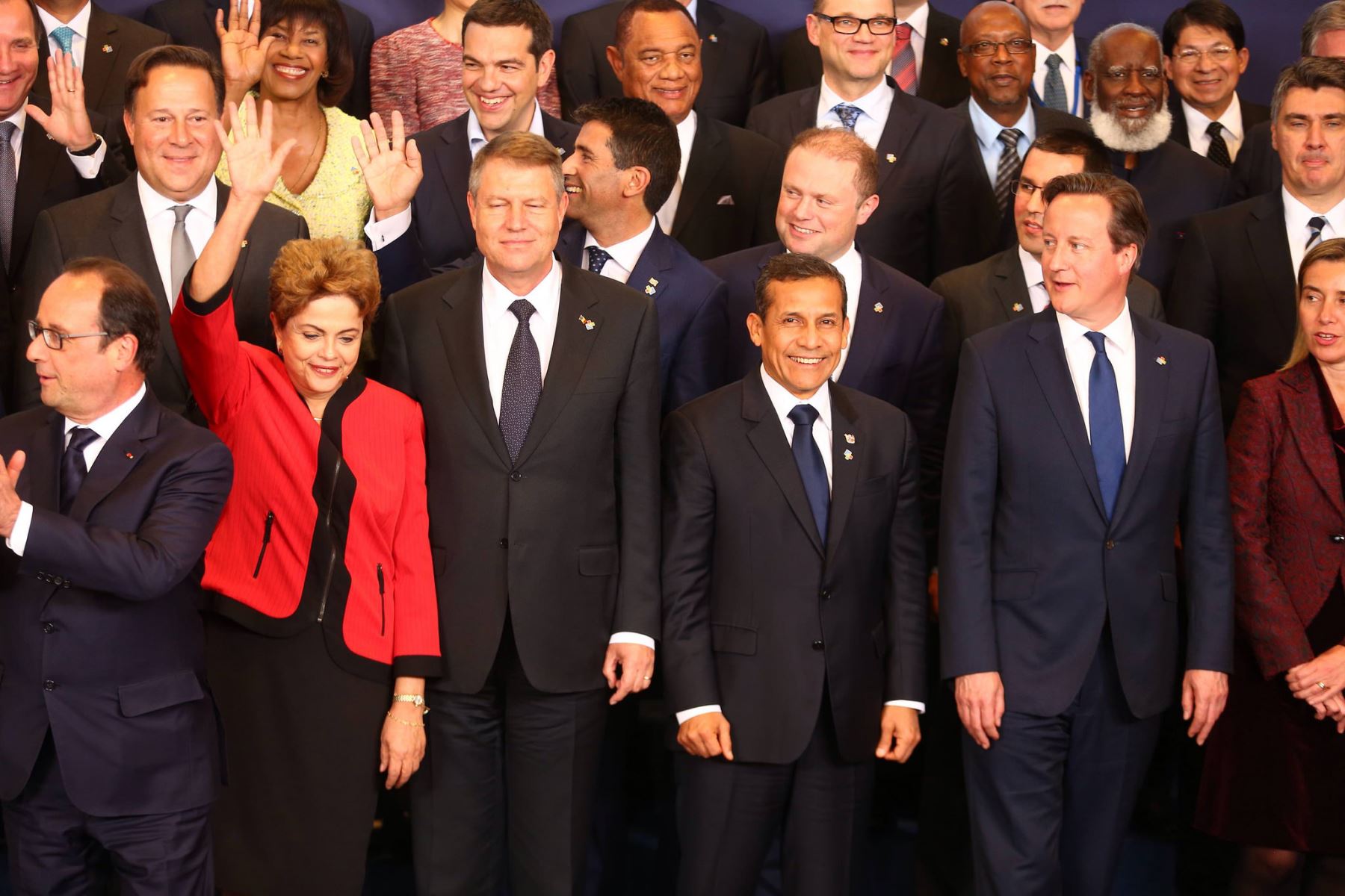 Presidente Ollanta Humala participa en II Cumbre Celac-UE.