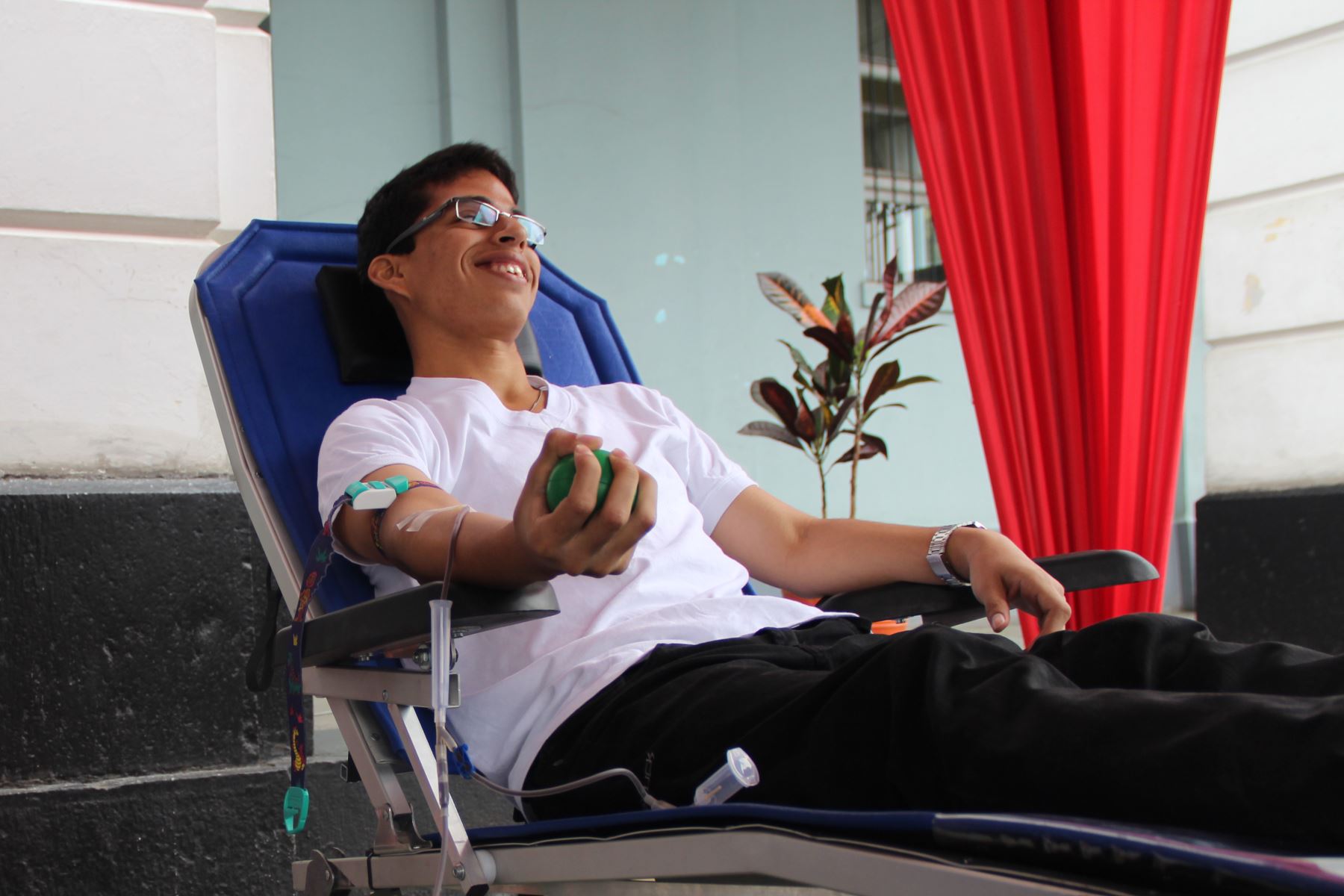Donación voluntaria de sangre. Foto: Difusión