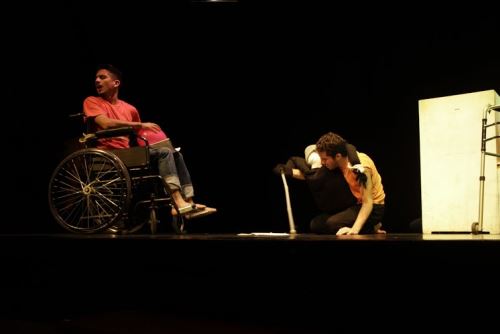 Escena de obra teatral Los ciegos