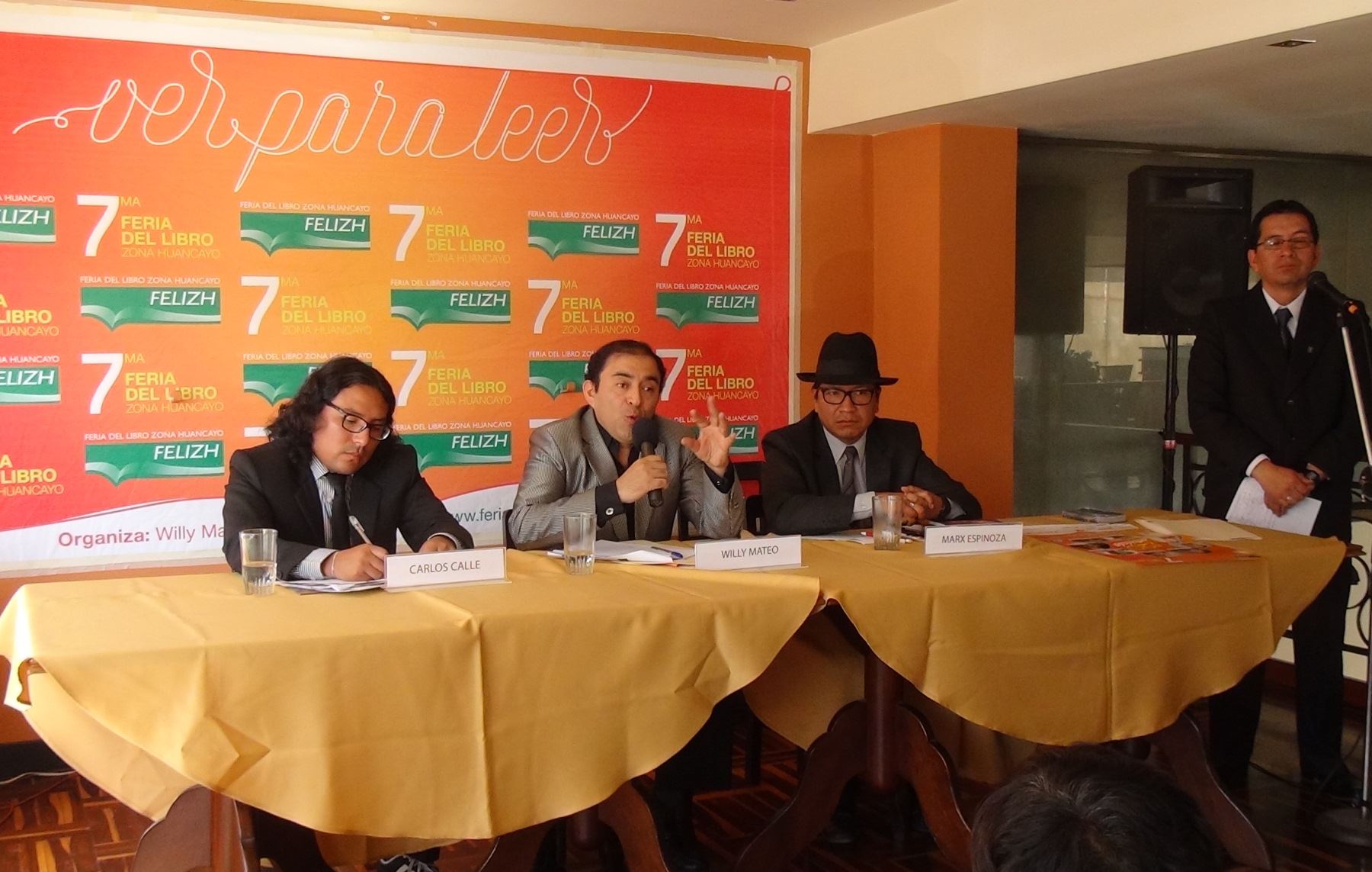 Organizadores de la Feria del Libro de Huancayo esperan la visita de 150,000 lectores. ANDINA/Pedro Tinoco