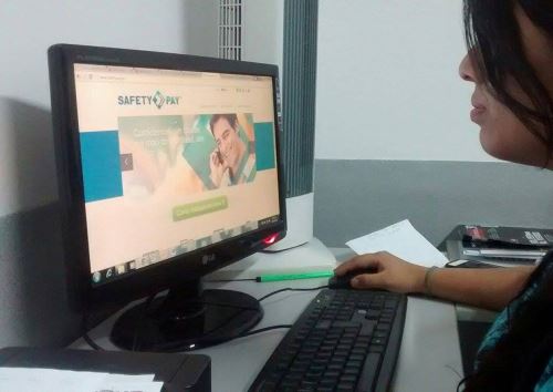 Compras por Internet. ANDINA/Difusión