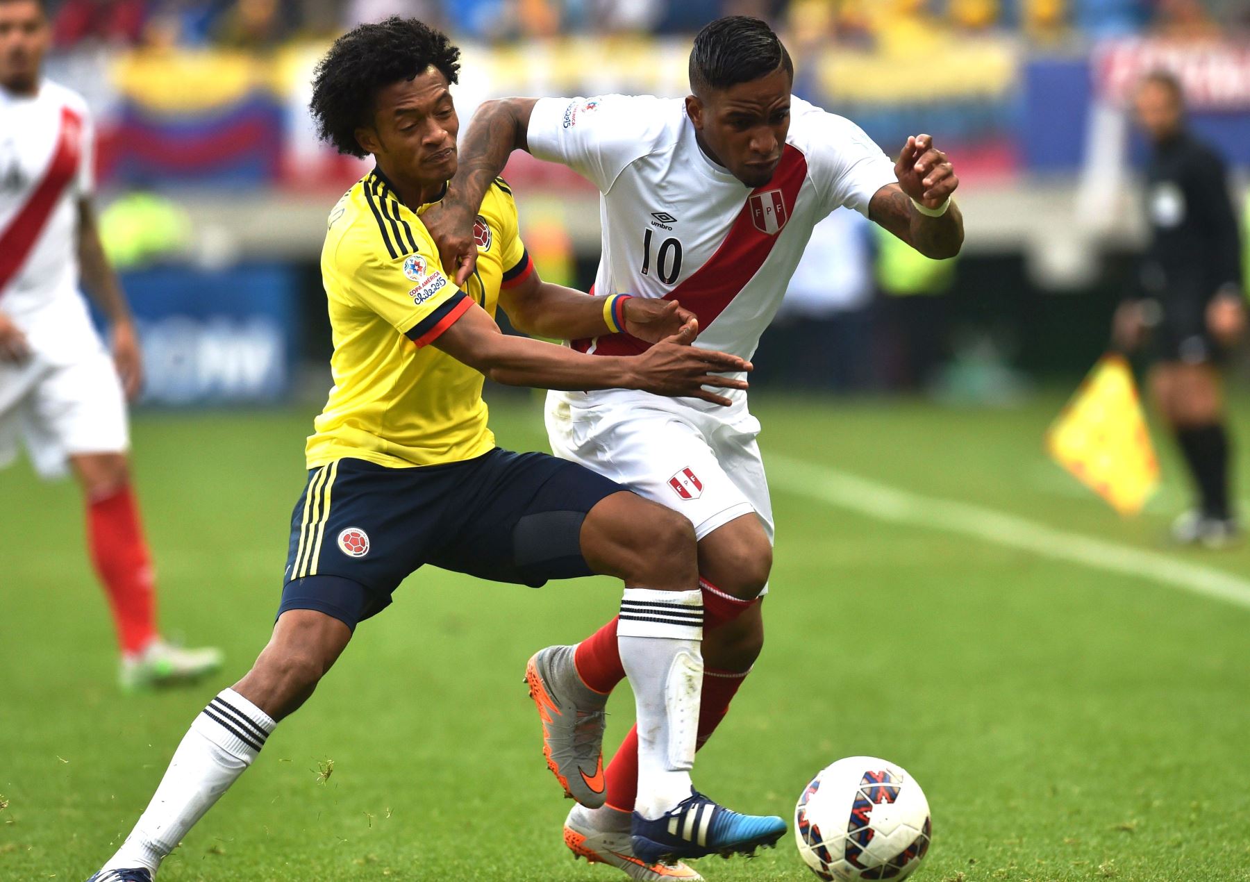 Perú vs. Colombia, Copa América 2015, Jefferson Farfán