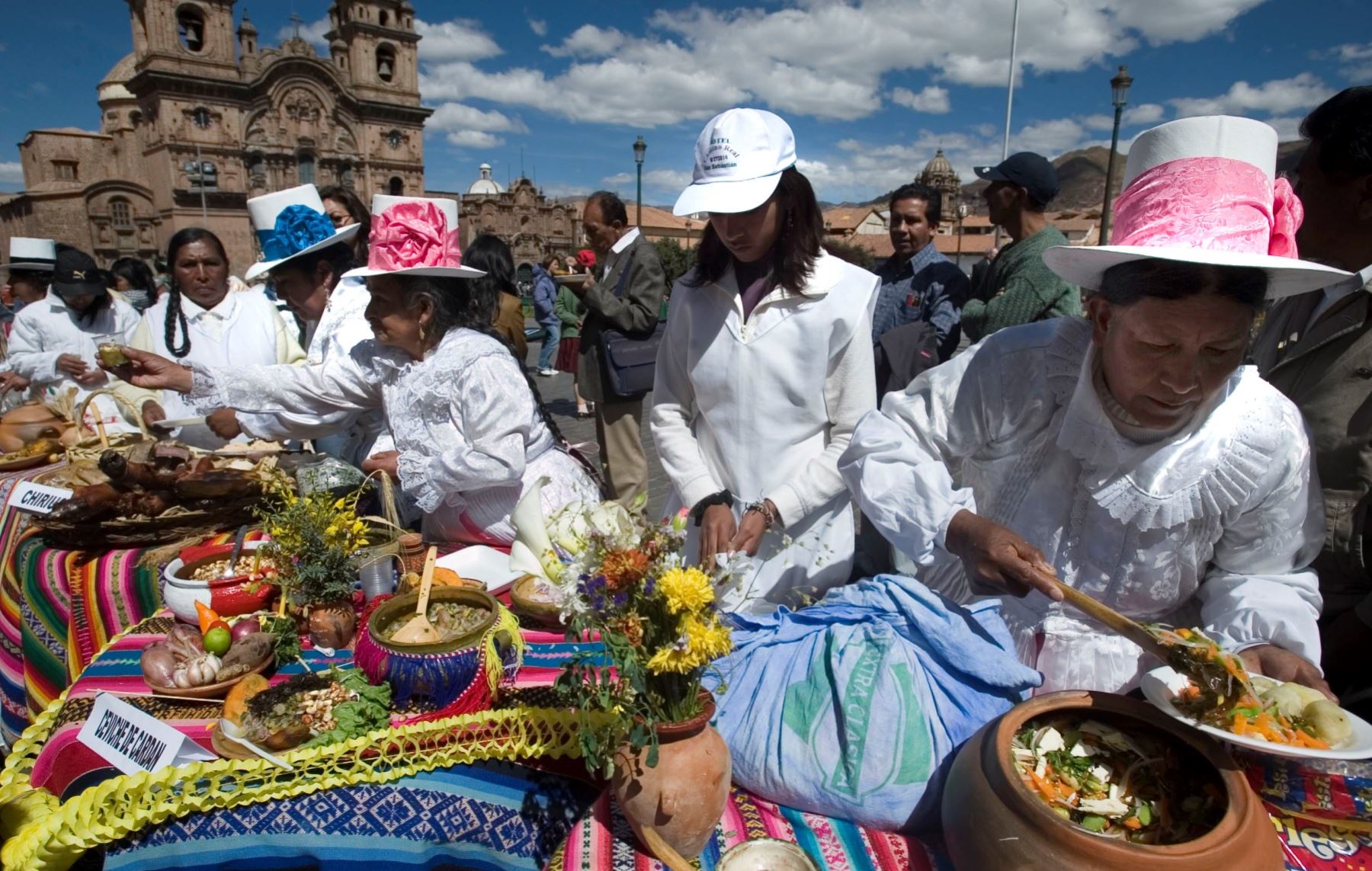 En el mes jubilar de Cusco, la gastronomía es uno de los protagonistas a través de las vivanderas. ANDINA