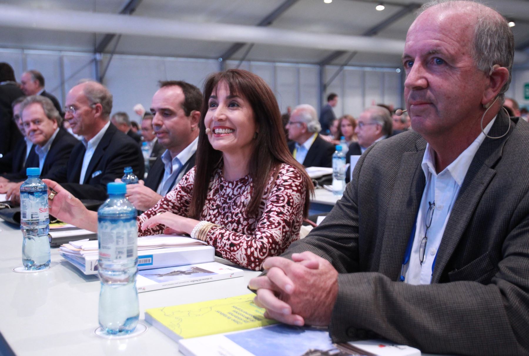 PARACAS PERÚ, JULIO 1. Ministra de Comercio Exterior, Magali Silva inaugura la Cumbre de Empresarios de la Alianza del Pacifico. Foto: ANDINA/Melina Mejía
