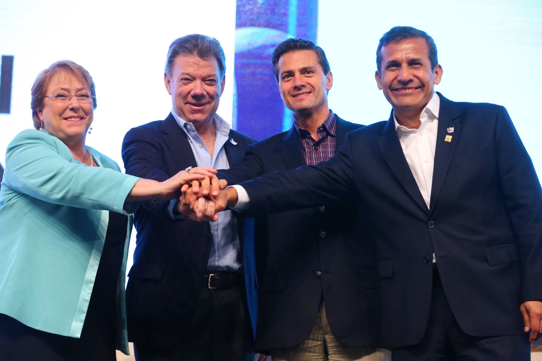 Cumbre Empresarial de la Alianza del Pacífico que se desarrolla en Paracas con los mandatarios de Perú, México, Colombia y Chile.Foto: ANDINA/Prensa Presidencia