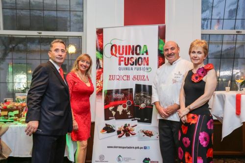 Segundo Festival Gastronómico del Perú realizado en Zúrich, Suiza, donde la quinua y el pisco peruanos fueron las estrellas culinarias.
