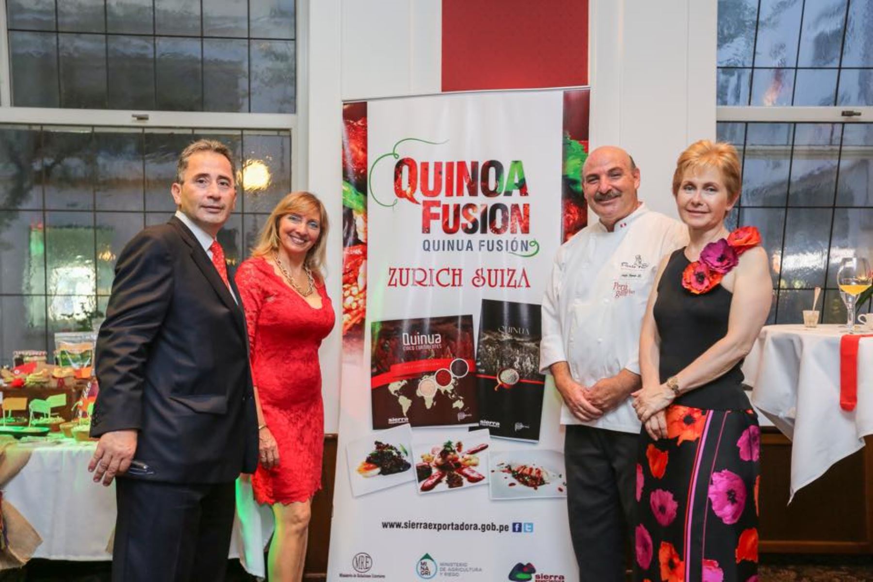 Segundo Festival Gastronómico del Perú realizado en Zúrich, Suiza, donde la quinua y el pisco peruanos fueron las estrellas culinarias.