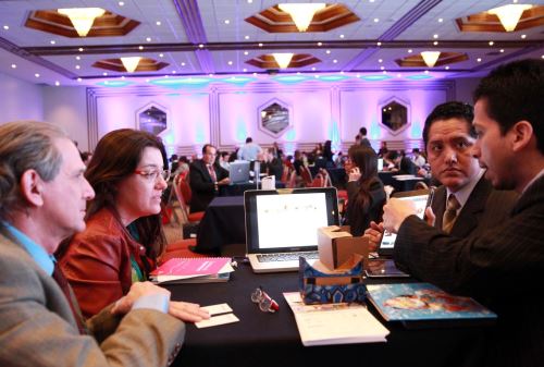 Ruedas de negocios de Perú Service Summit. ANDINA/Melina Mejía