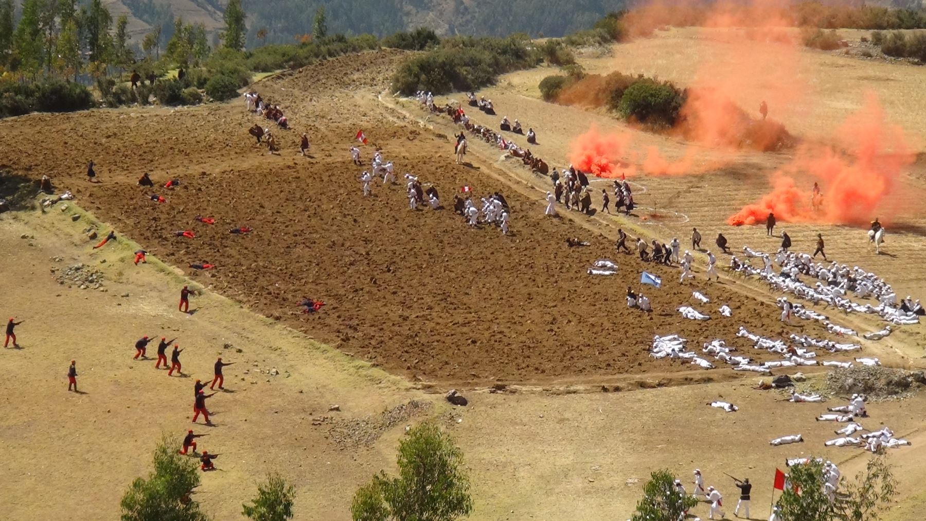 Batalla de Pucará y Marcavalle en Junín.