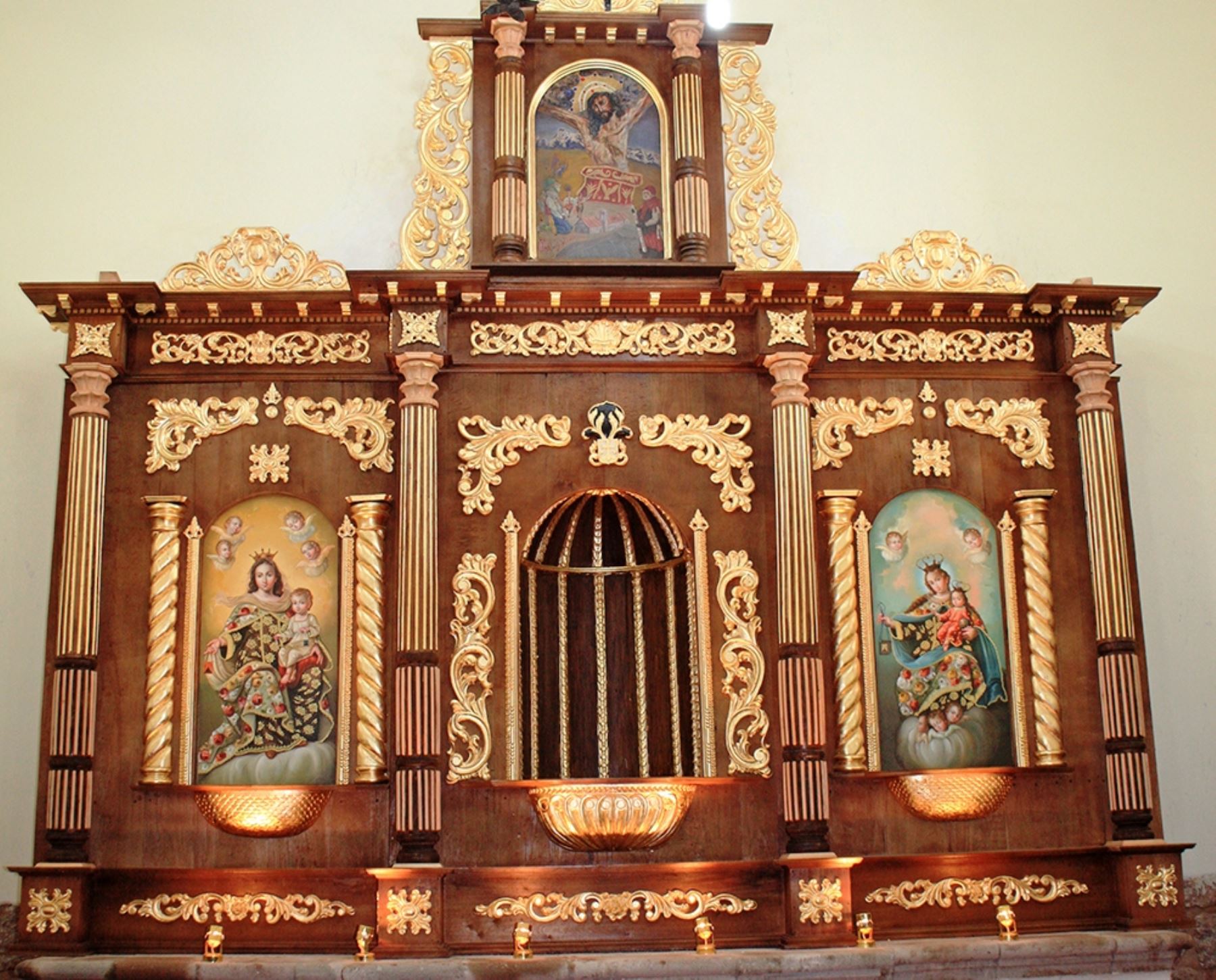 Entregan retablo de Virgen del Carmen al distrito cusqueño de Pisac. Foto: ANDINA/Difusión.