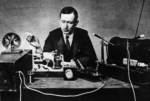 Físico italiano Guillermo Marconi. Internet/Medios