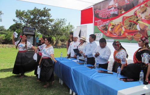 En tradicional Festival Gastronómico del Pato se elaborarán platos a base de esta apreciada ave. ANDINA/Silvia Depaz