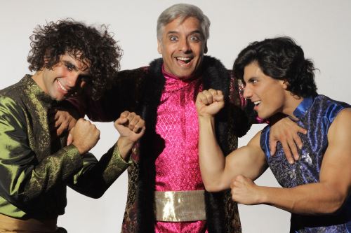 Stefano salvini y Luis Baca en tierna puesta teatral.