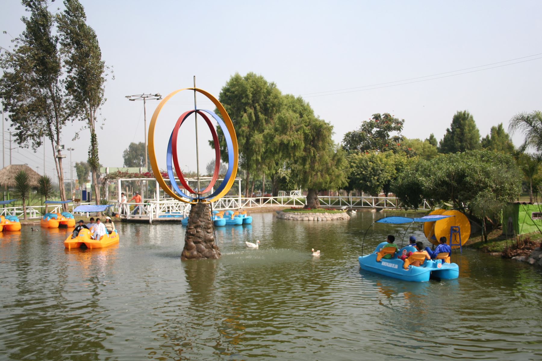 Parques zonales ofrecen mucha diversión por Fiestas Patrias. Foto: Andina/Difusión