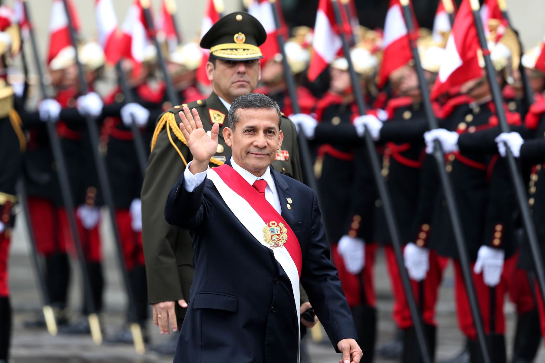 LIMA PERÚ, JULIO 28.Jefe del Estado Ollanta Humala asiste a Misa y Te Deum por aniversario de la Patria.Foto: ANDINA/Jack Ramón