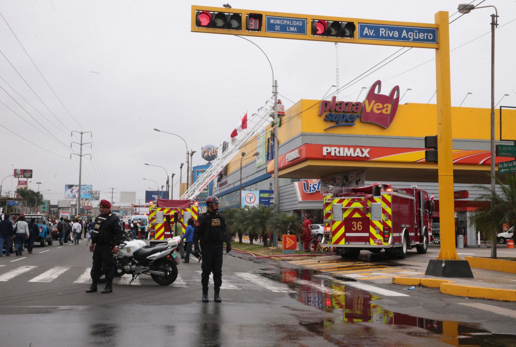 Incendio no ocasionó víctimas.