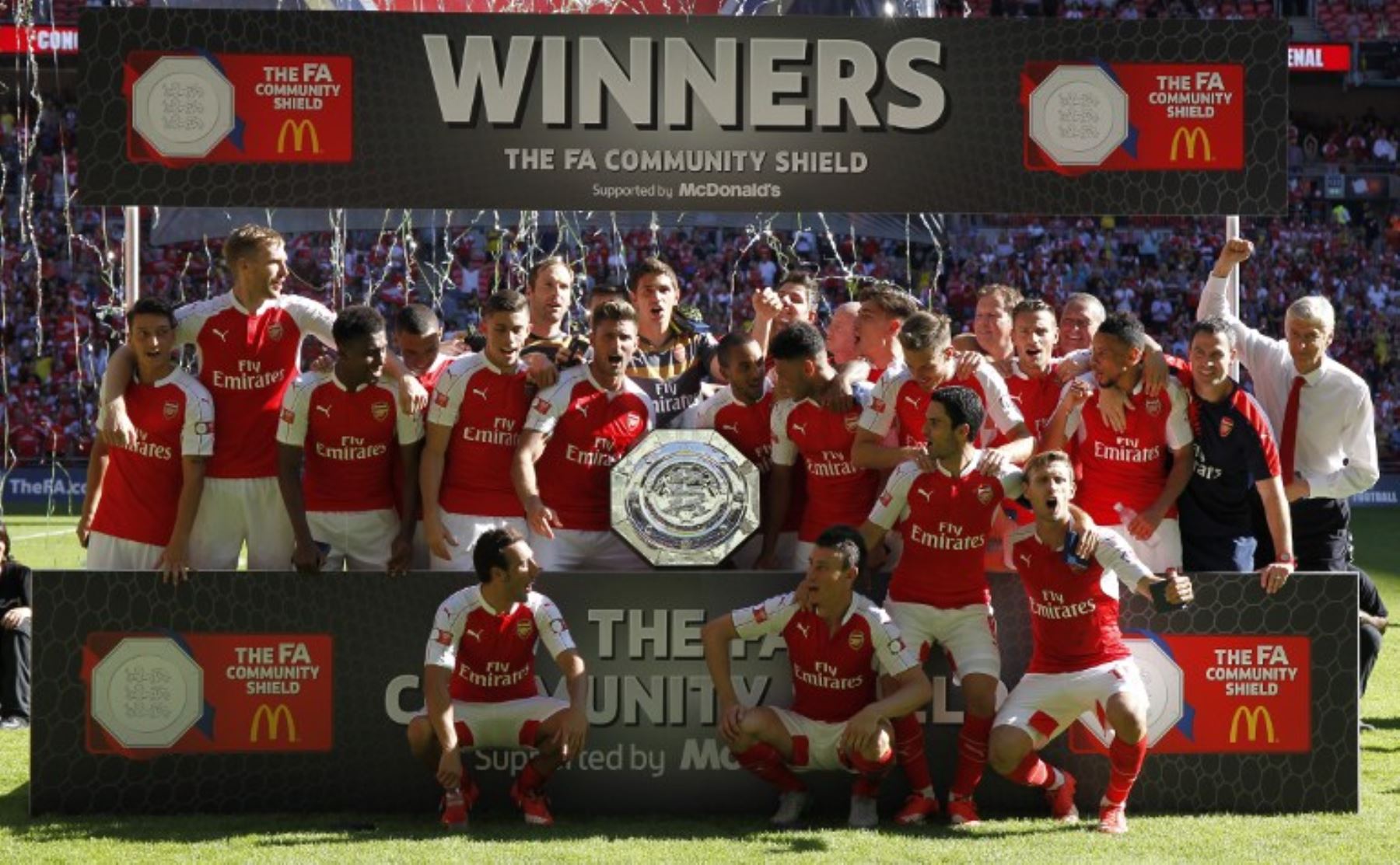 Arsenal gana la Supercopa y Wenger rompe al fin su maldición con ...