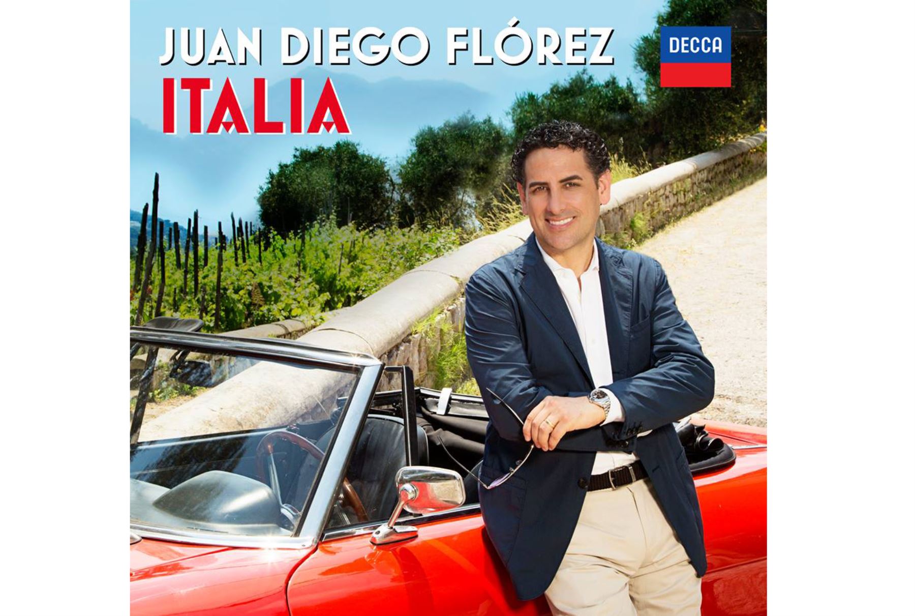 Portada del nuevo disco de Juan Diego Flórez.