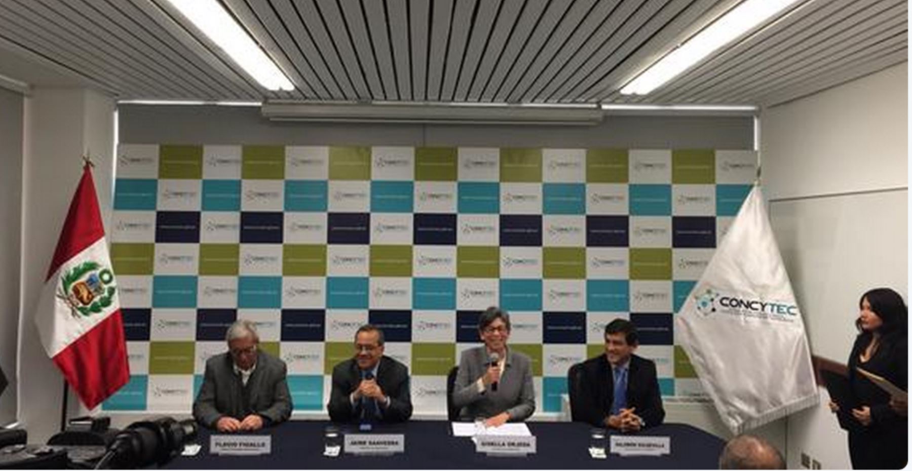 Minedu y Concytec firman convenio para transferir recursos para la investigación científica. Foto: Andina/Difusión