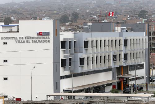 Nuevo Hospital de Emergencias de Villa El Salvador .  ANDINA/Norman Córdova