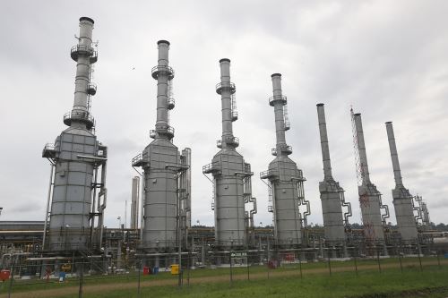 Planta de extracción de gas en Camisea. ANDINA/Juan Carlos Guzmán