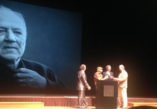 Werner Herzog recibe homenaje en el Festival de Cine de Lima.