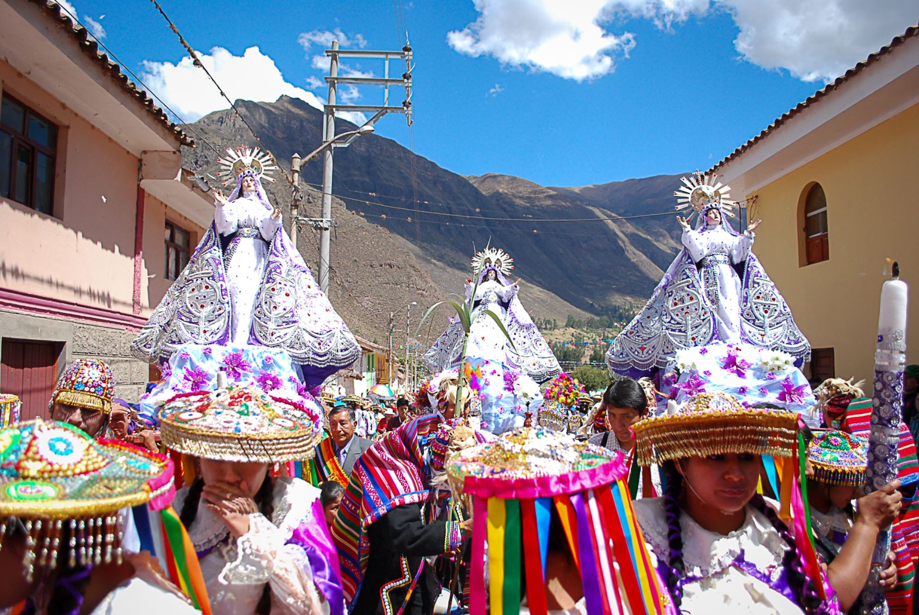 Virgen Asunta de Coya en Cusco.