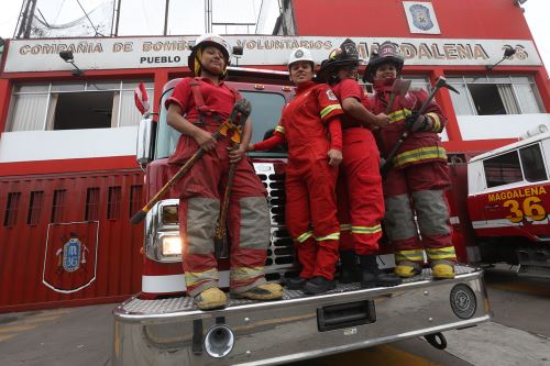 De los 10,246 integrantes del Cuerpo General de Bomberos a nivel nacional, 2,168 son mujeres.