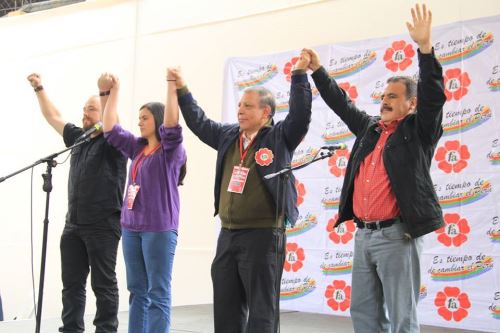 Precandidatos del Frente Amplio para las elecciones presidenciales. Foto Frente Amplio