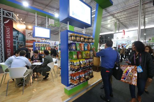 Feria Expoalimentaria. ANDINA/Norman Córdova