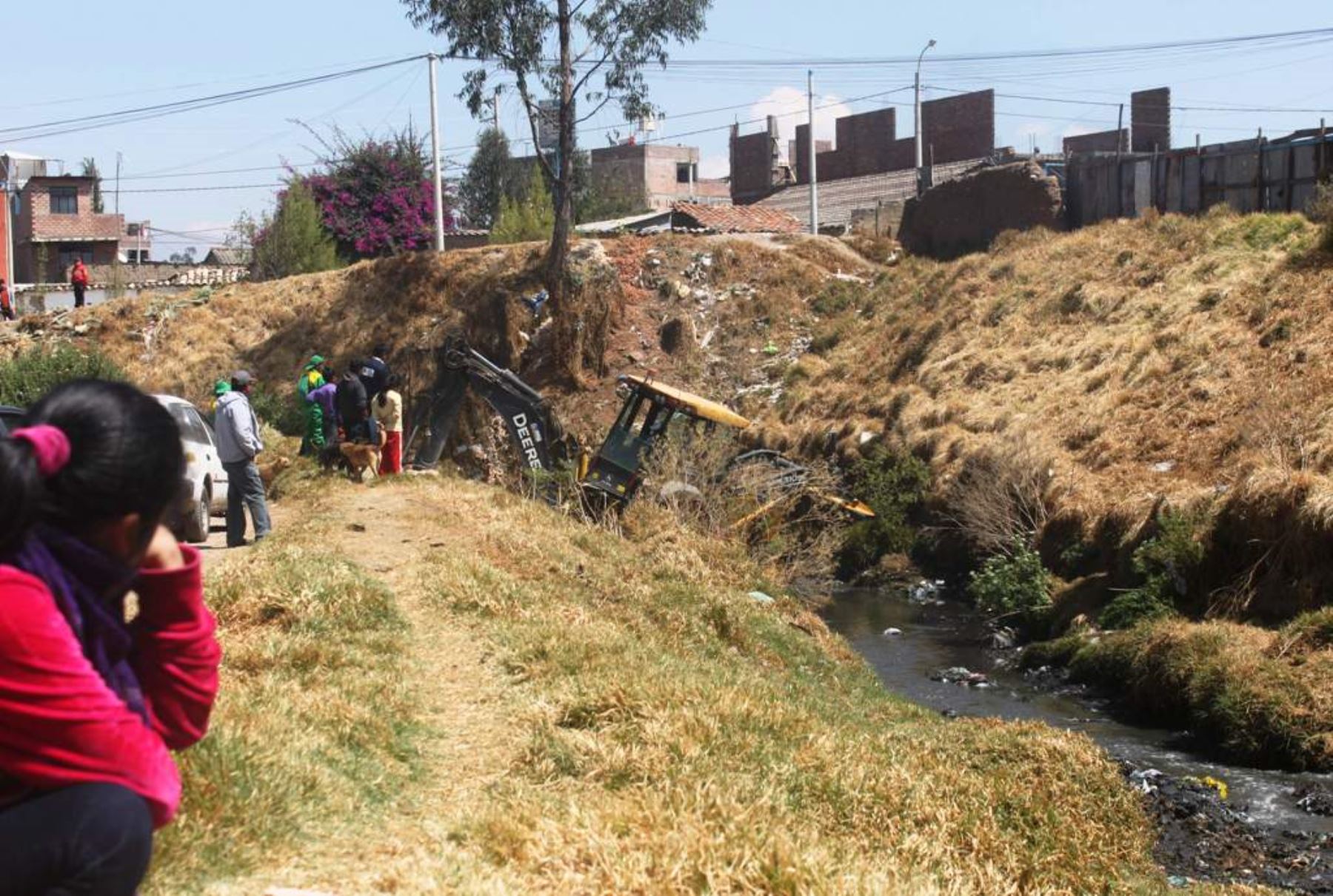 Huancayo: limpian y descolmatan río Chilca para evitar desbordes e inundaciones. Foto: ANDINA/Difusión.