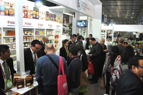 Feria de alimentos y bebidas, Expoalimentaria.Foto:  ANDINA/Difusión.