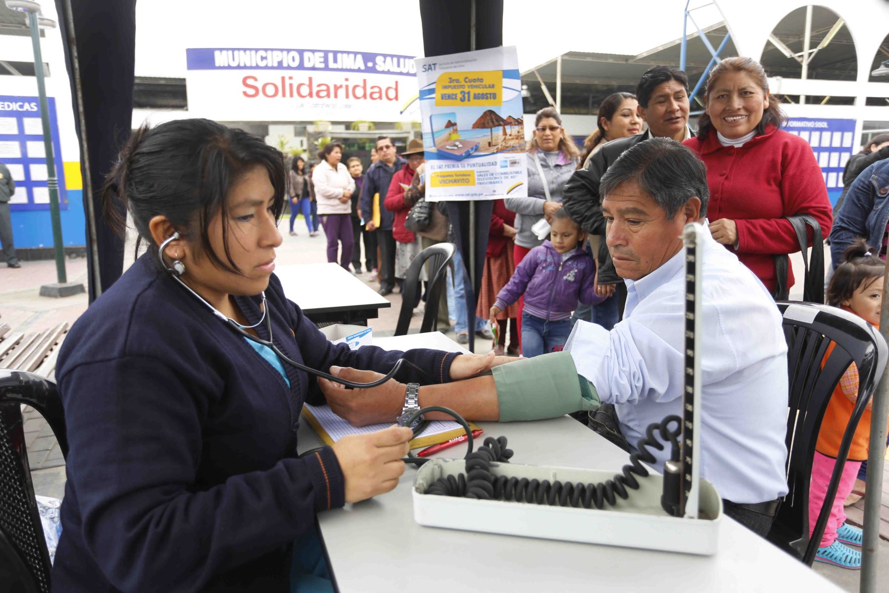 Campaña ya benefició a unas 3,000 personas en SJL. Foto: Difusión