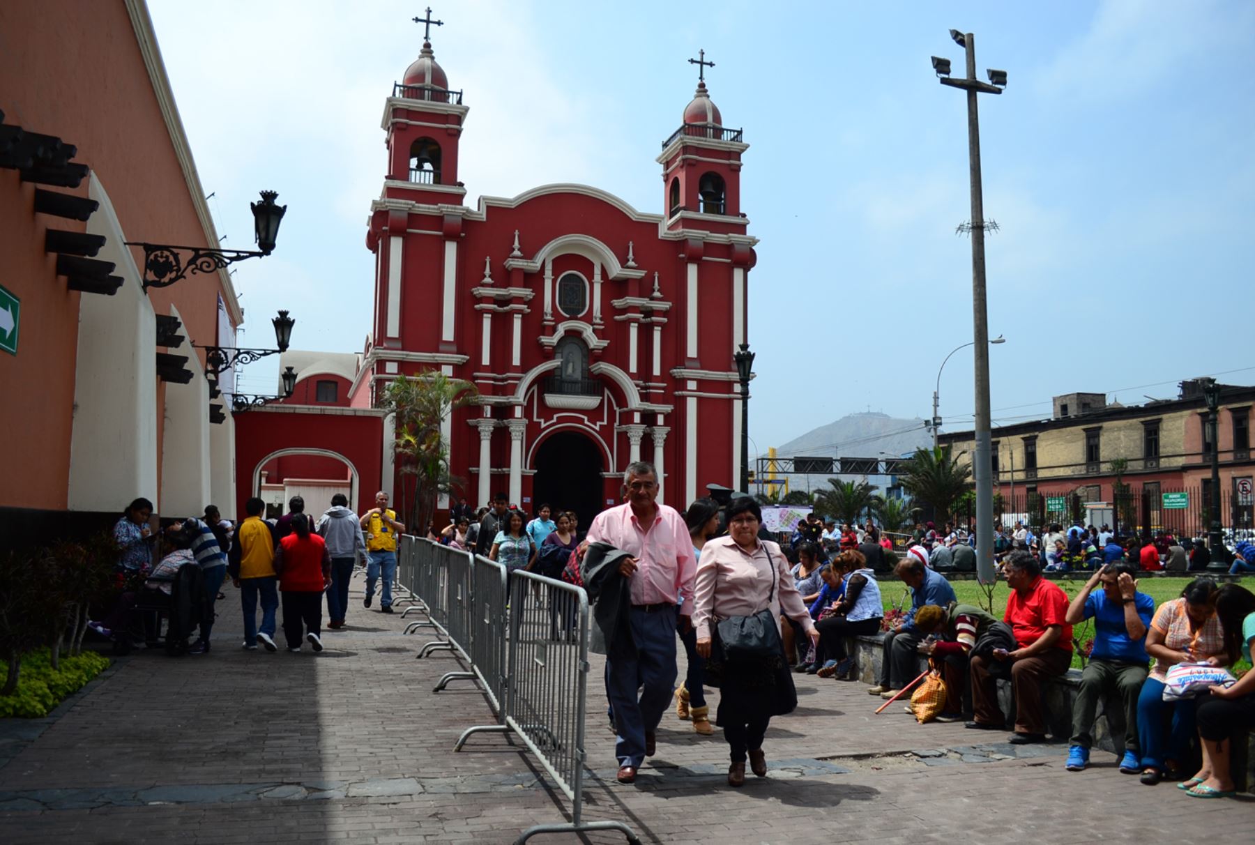 LIMA PERÚ, AGOSTO 29. Santuario de Santa Rosa de Lima.  Foto: ANDINA/Diana Marcelo